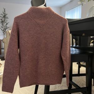 Madewell Dillon Mock Neck Sweater